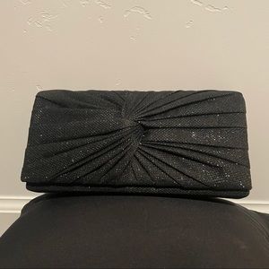 Black Glittery Clutch/Crossbody